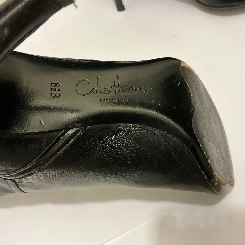 Cole Haan Black Over the Knee Boots